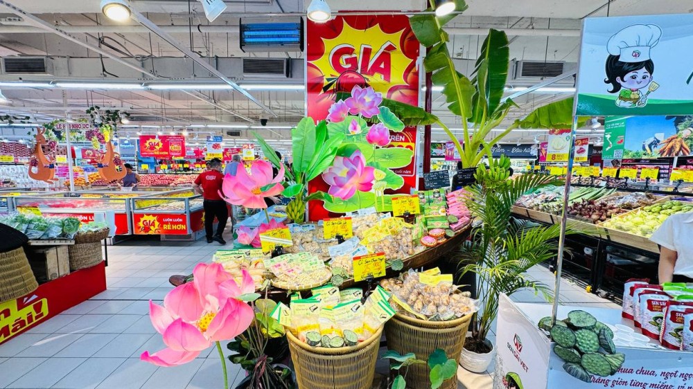 Khai mạc Tuần hàng sen Đồng Tháp tại siêu thị GO!