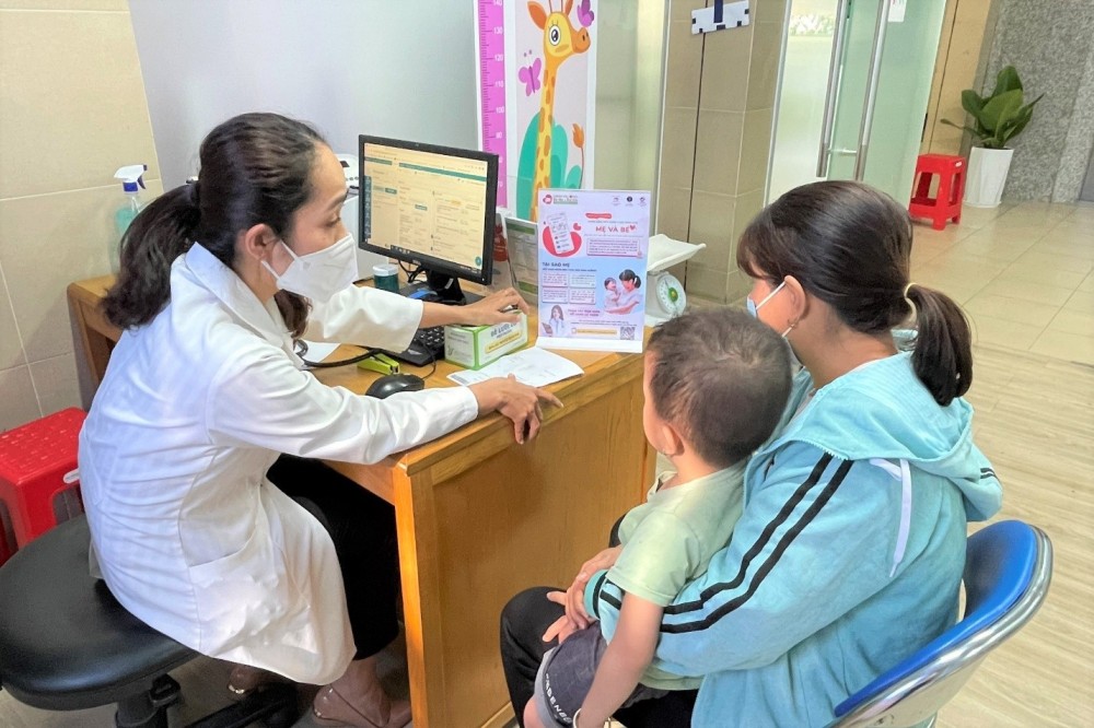 Phần mềm cung cấp giải pháp dinh dưỡng cho bà mẹ và trẻ em cập bến tỉnh Thanh Hóa